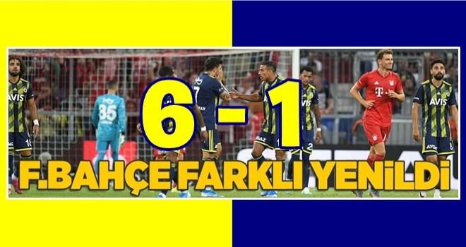 Fenerbahçe'den tarihi hezimet! .