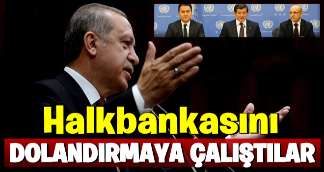 Cumhurbaşkanı Erdoğan; Ahmet Davutoğlu, Ali Babacan ve Mehmet Şimşek'i ifşa etti