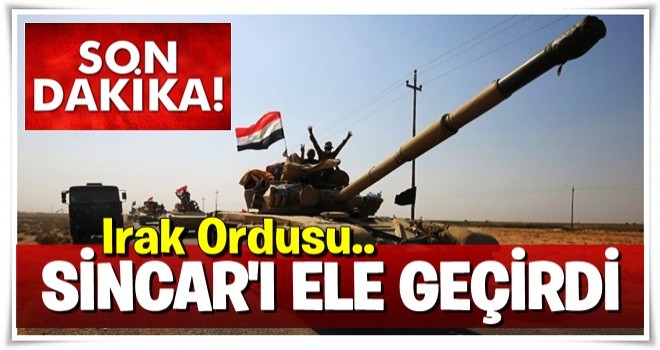 Irak ordusu Sincar'ı ele geçirdi