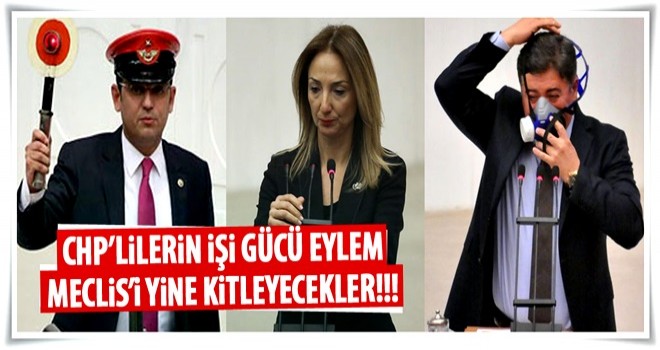 CHP'den Meclis'te 20 Temmuz eylemi