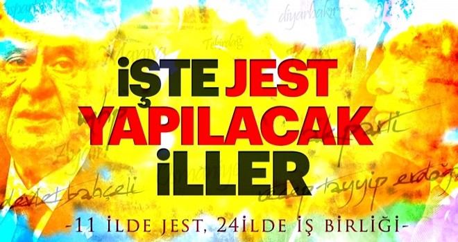 İşte yerel seçim formülü: 11 ilde jest, 24 ilde iş birliği yapılacak