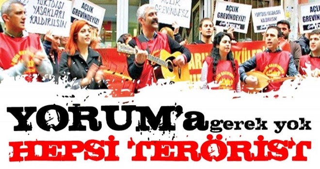 Yorum’a gerek yok hepsi terörist