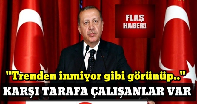 “Trenden inmiyor gibi görünüp karşı tarafa çalışanlar var!"