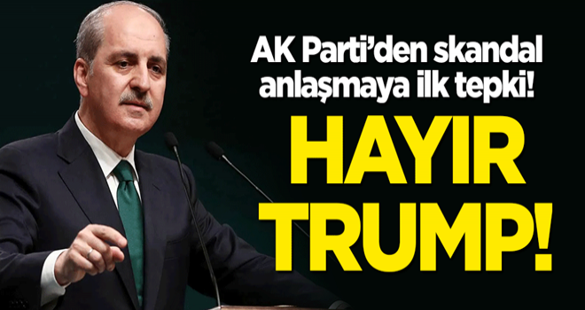 AK Parti'den Trump'a ilk tepki: Kudüs İslam dünyasının kalbi ve Filistin'in başkentidir!