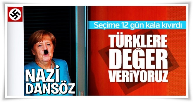 Merkel gurbetçilerin oylarına talip oldu