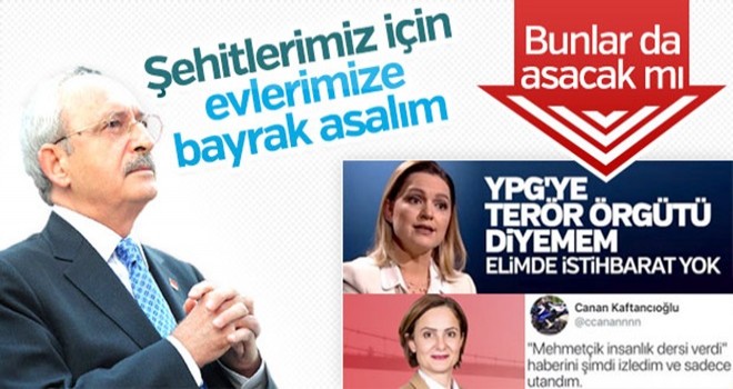 Kılıçdaroğlu’ndan Türk bayrağı asma çağrısı