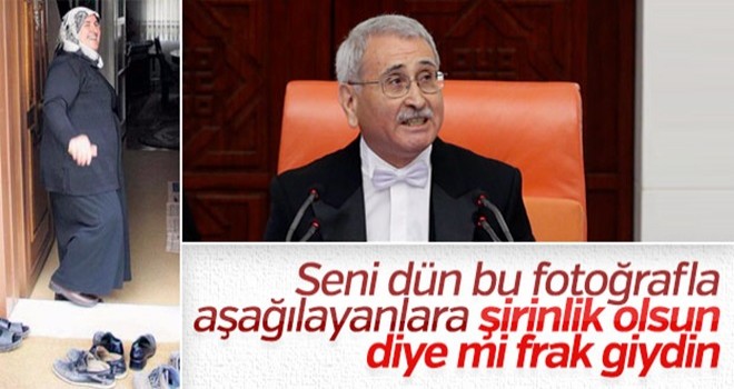 Durmuş Yılmaz frak giydi