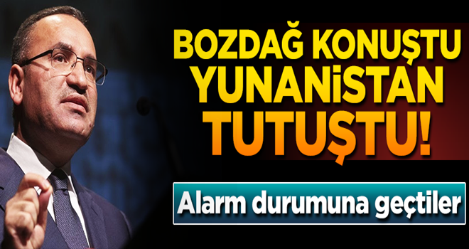 Bozdağ açıkladı, Yunan polisi darbeciler için alarma geçti!