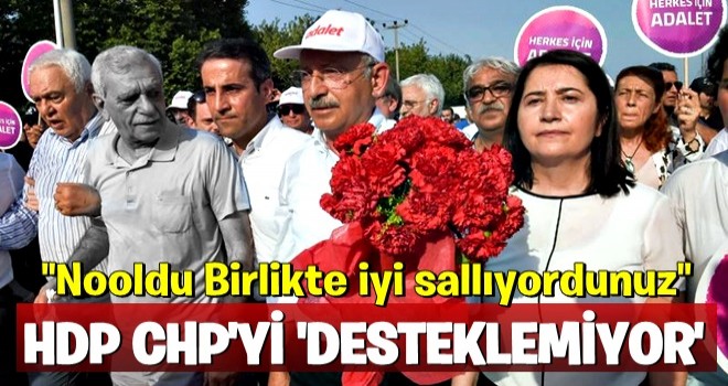 HDP İnce'yi desteklemeyecek!