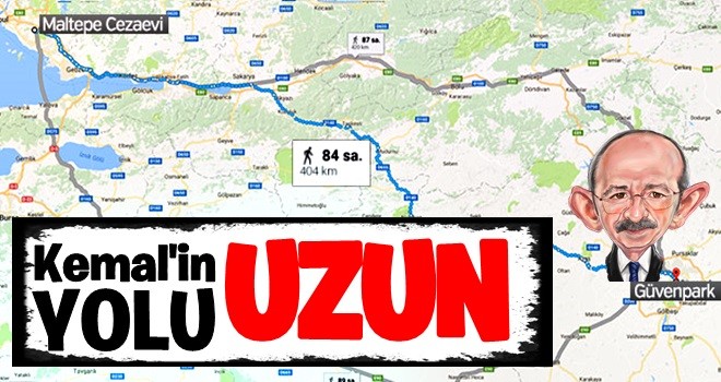 CHP'nin Ankara'dan İstanbul'a yürüyüş eylemi