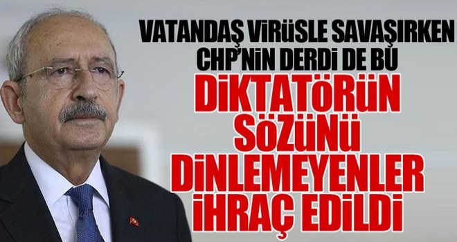 CHP o isimleri ihraç etti!