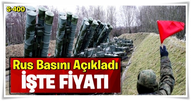 Rusya'dan flaş S-400 açıklaması .