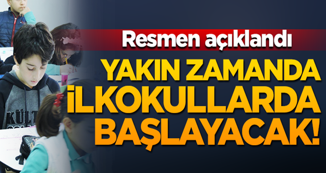 Resmen açıklandı... İlkokullarda 'okul yemeği' verilecek