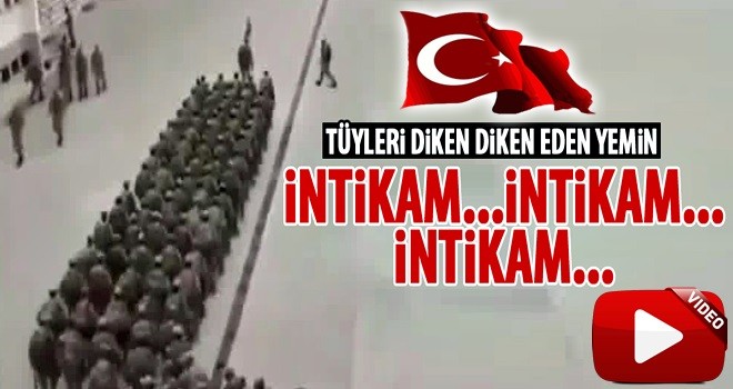 Askerin sosyal medyayı sallayan yemini