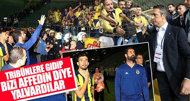 Fenerbahçeli taraftarlar takımı yuhaladı