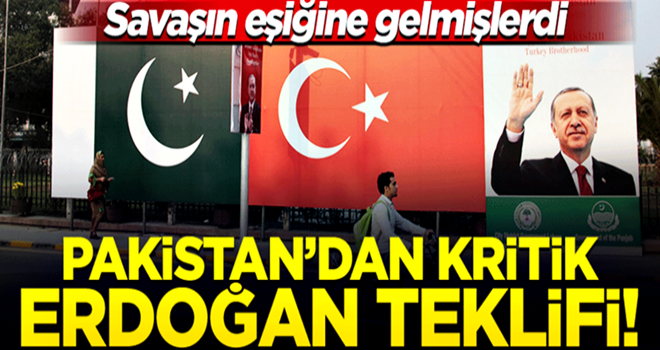 Pakistan'dan önemli teklif: Erdoğan arabulucu olsun!