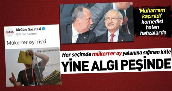 Seçim öncesi yeni algı çalışması: Mükerrer oy riski