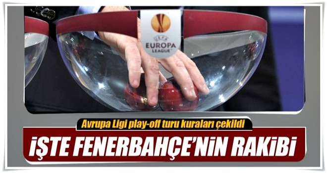 Avrupa Ligi'nde Fenerbahçe'nin rakibi Vardar