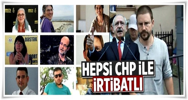 Kaos toplantıcıları CHP ile irtibatlı çıktı