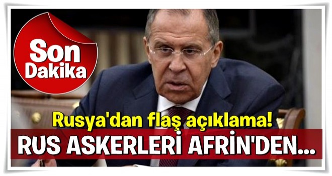 'Rus askeri çekildi' iddiaları için Rusya'dan flaş açıklama!