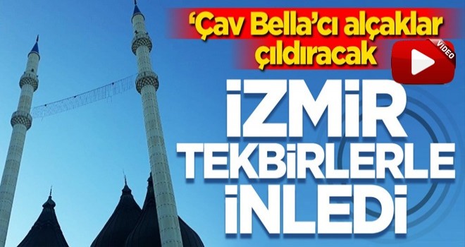 Bayramda boş kalan camilerden yükselen tekbir sesleri yeri göğü inletti