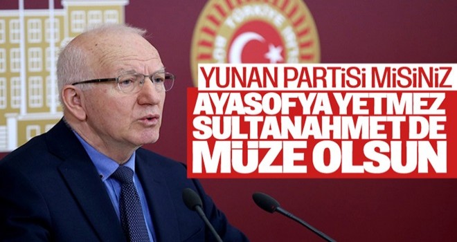 CHP'li Kaboğlu: Sultanahmet de müze olsun