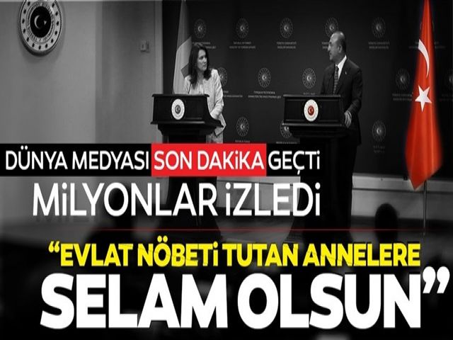 Çavuşoğlu İsveçli bakana ders verdi, sosyal medya yıkıldı