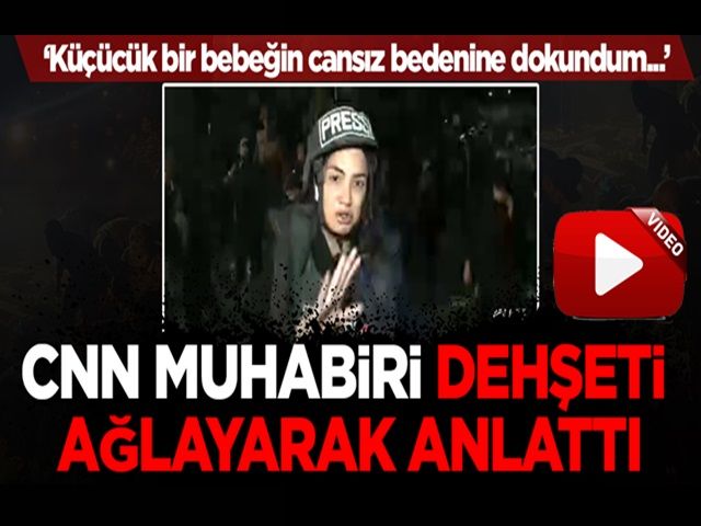 CNN muhabiri Fulya Öztürk, Ermenistan saldırısındaki dehşeti ağlayarak anlattı