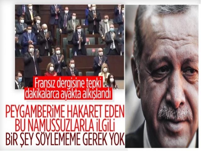 Cumhurbaşkanı Erdoğan'dan Charlie Hebdo'ya tarihe geçecek cevap