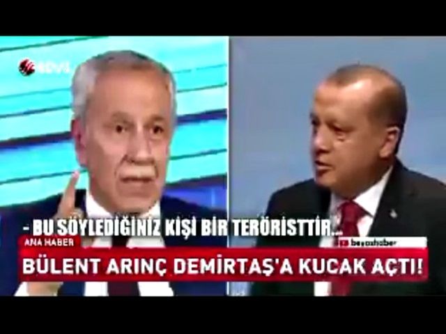 Arınç demirtaşa kucak açtı