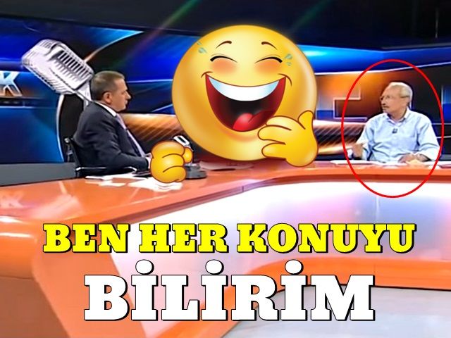 Bay Kemal ; ''Ben her konuyu bilirim''