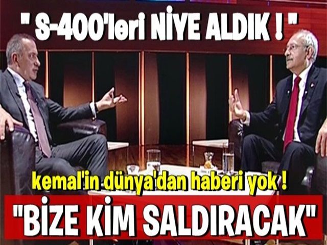 BİZE KİM SALDIRACAK